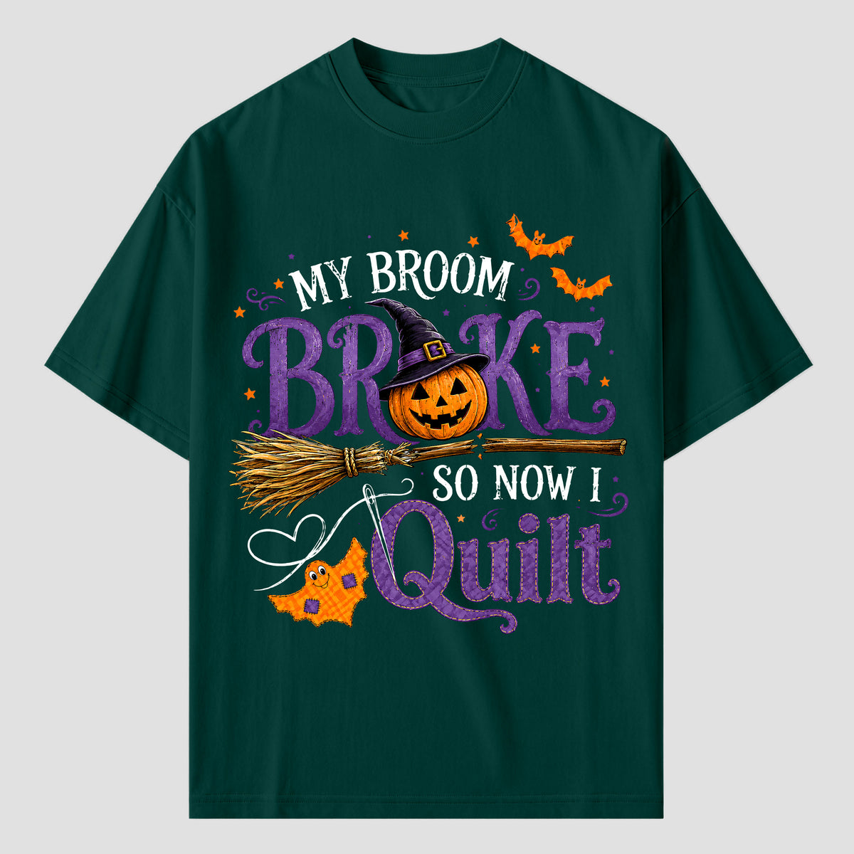 Halloween Quilting T Shirts for Quilters Who Love a Good Pun