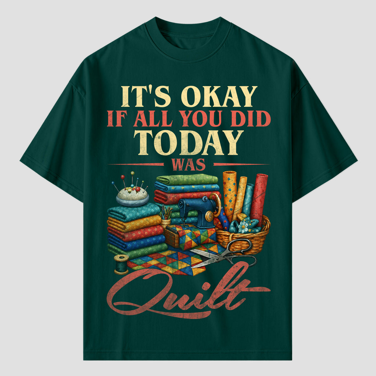 Quilting T Shirts for Days When All You Did Was Quilt