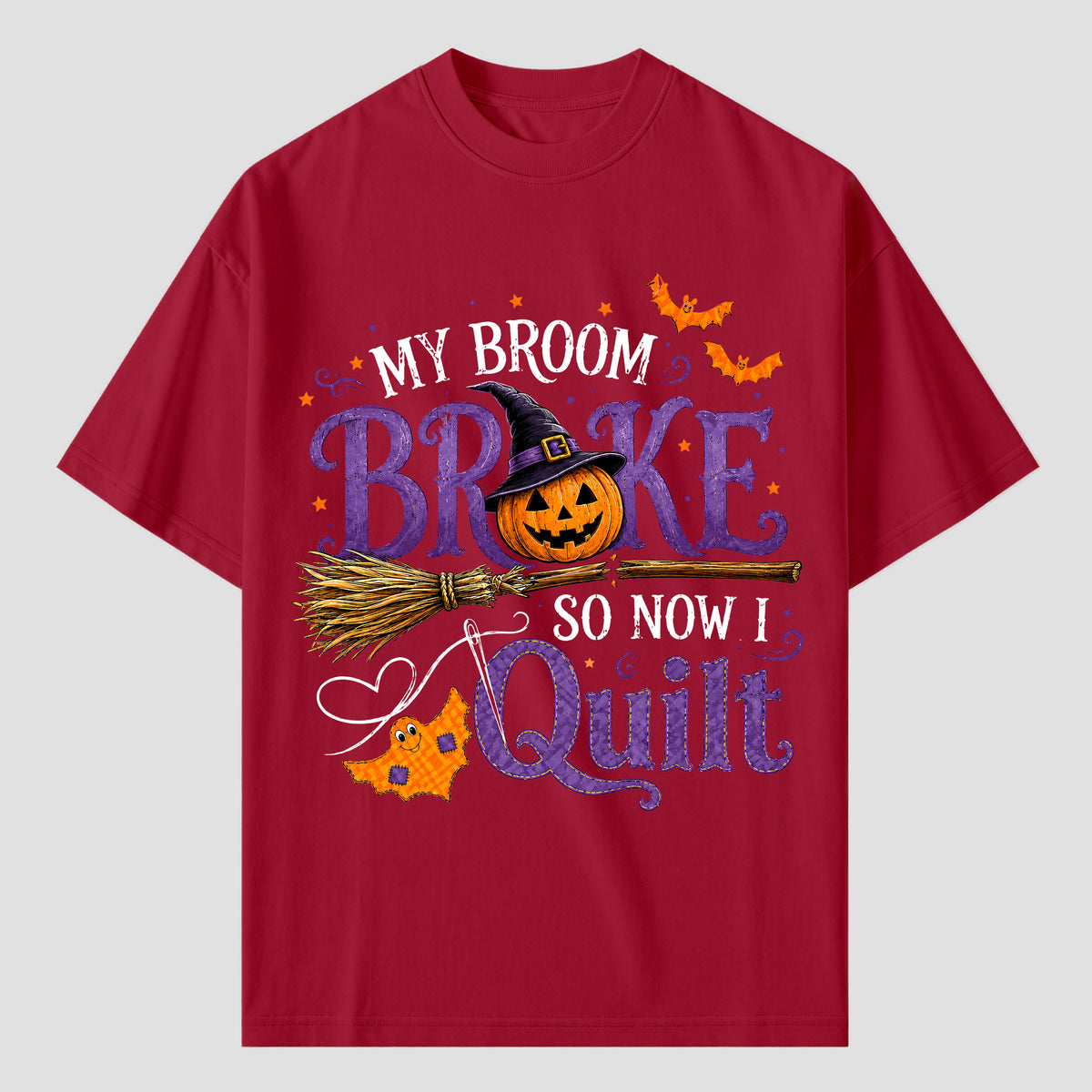Halloween Quilting T Shirts for Quilters Who Love a Good Pun