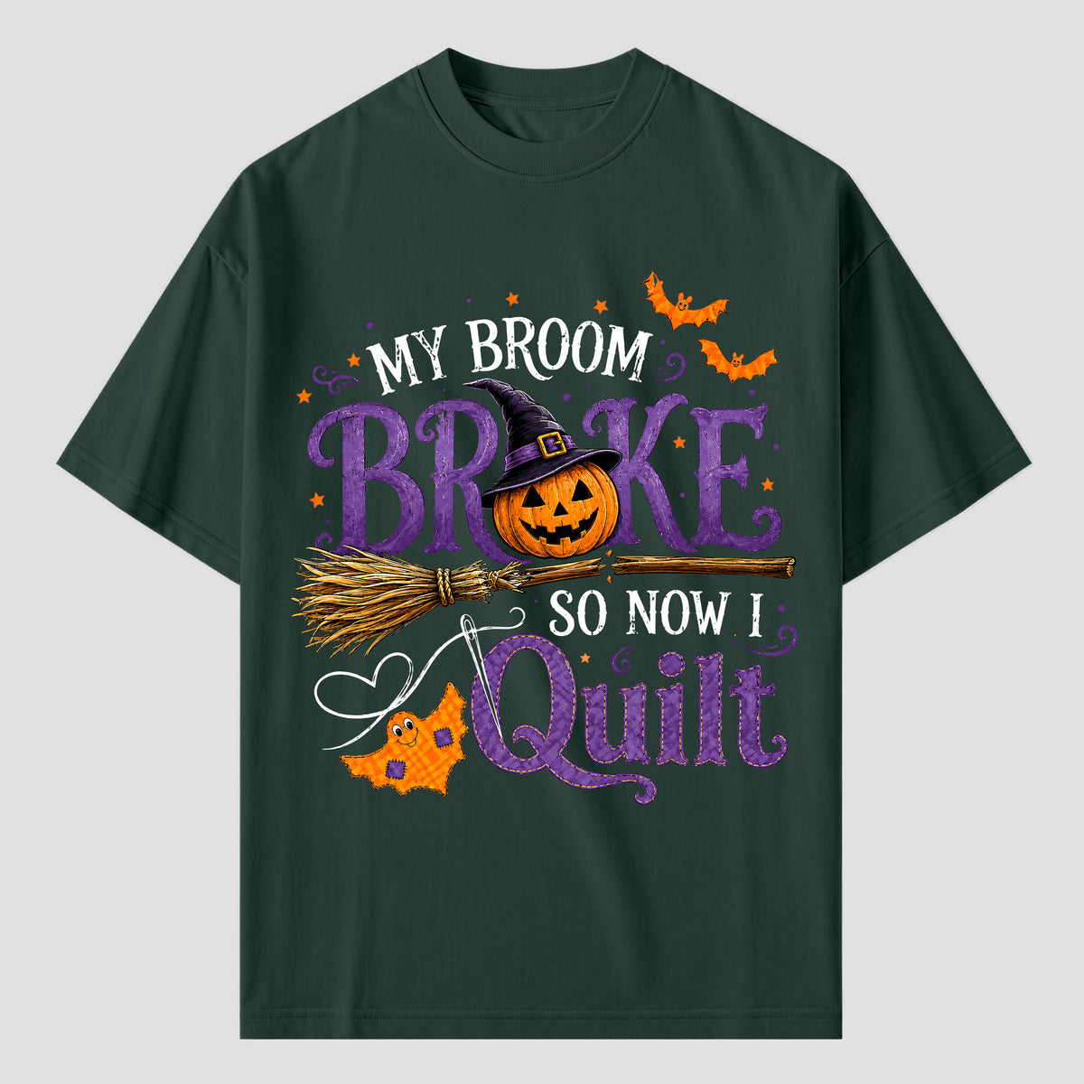 Halloween Quilting T Shirts for Quilters Who Love a Good Pun