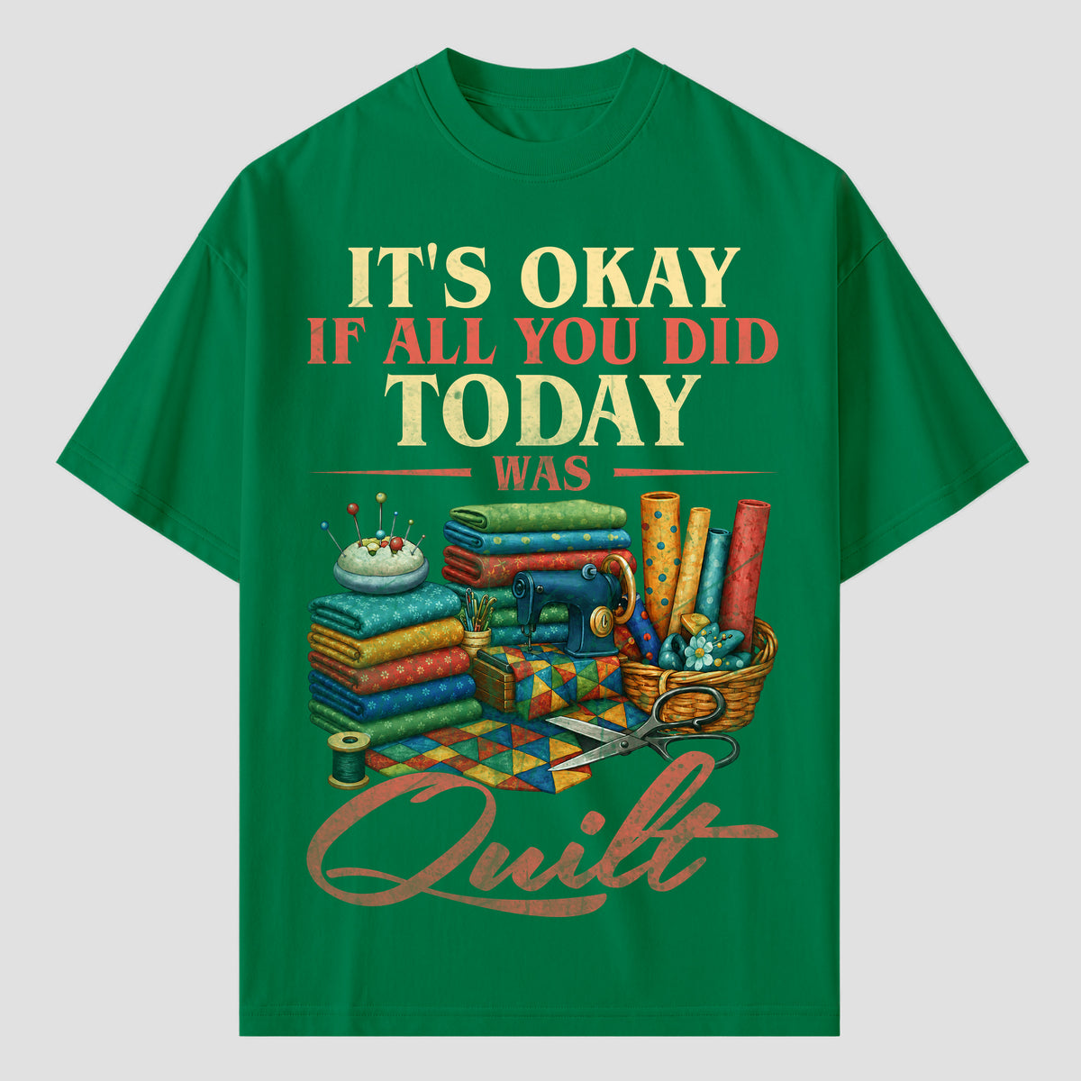 Quilting T Shirts for Days When All You Did Was Quilt