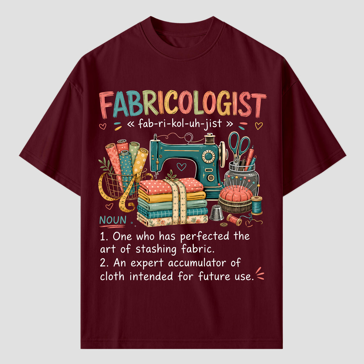 Quilting T Shirts for Fabricologists and Sewing Lovers