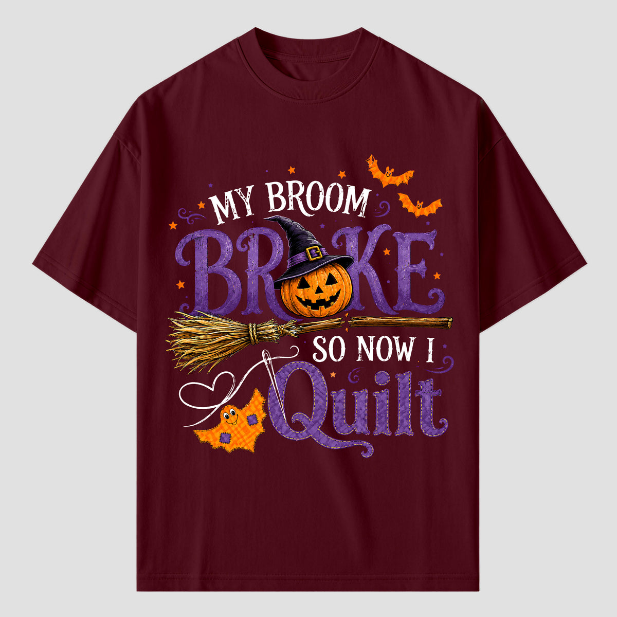 Halloween Quilting T Shirts for Quilters Who Love a Good Pun