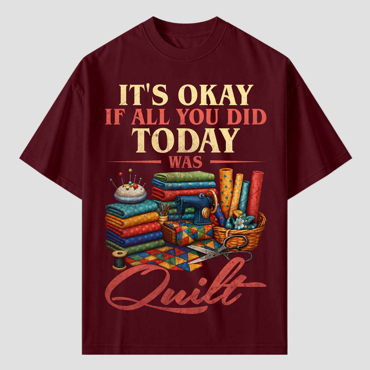 Quilting T Shirts for Days When All You Did Was Quilt