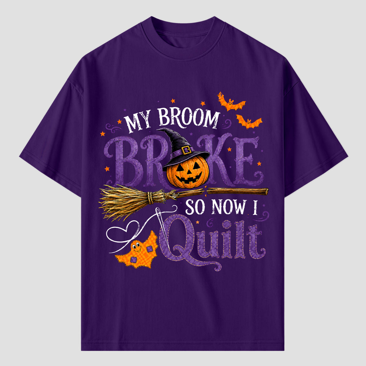 Halloween Quilting T Shirts for Quilters Who Love a Good Pun